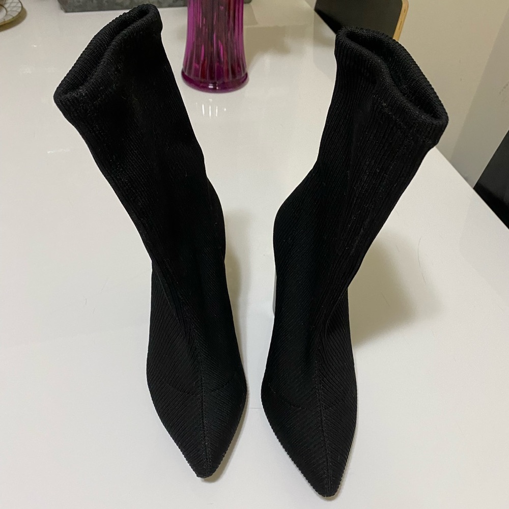 Steve Madden sock ankle boot.  Brand new